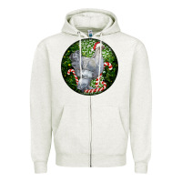 Brahma Chicken Christmas Zipper Hoodie | Teevron