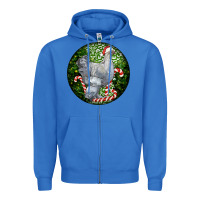 True Royal brahma chicken christmas Zipper Hoodie - LillyAllenDesigns