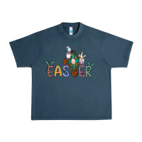Midnight Navy cross rabbit easter gnomes Urban Heavy Tee - Jasminsmagicworld