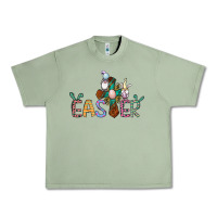 Oil Green cross rabbit easter gnomes Urban Heavy Tee - Jasminsmagicworld