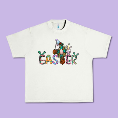 Cross Rabbit Easter Gnomes Urban Heavy Tee Designed By Jasminsmagicworld
