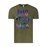 Vintage Olive Dad You Rock Vintage Tee - LillyAllenDesigns