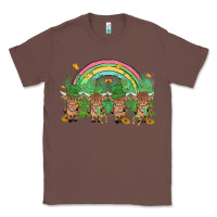 Chestnut st patrick's day baby highland cow Classic Tee - MaliasSmallBusiness