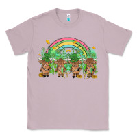 Lilac st patrick's day baby highland cow Classic Tee - MaliasSmallBusiness