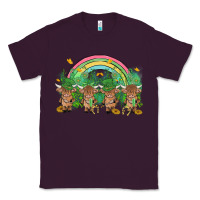 Plum st patrick's day baby highland cow Classic Tee - MaliasSmallBusiness