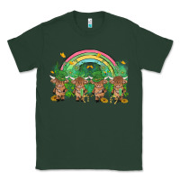 Sports Green st patrick's day baby highland cow Classic Tee - MaliasSmallBusiness