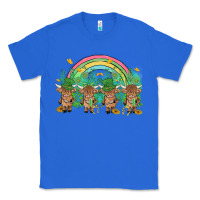 True Royal st patrick's day baby highland cow Classic Tee - MaliasSmallBusiness
