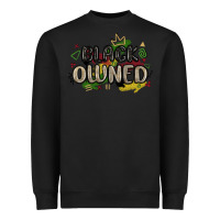 Black black owned Heavyweight Sweatshirt - MaliasSmallBusiness
