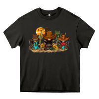 Asphalt western gnomies Heavy Core Tee - FaDigitalArtStudio