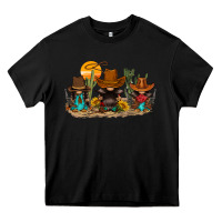 Black western gnomies Heavy Core Tee - FaDigitalArtStudio