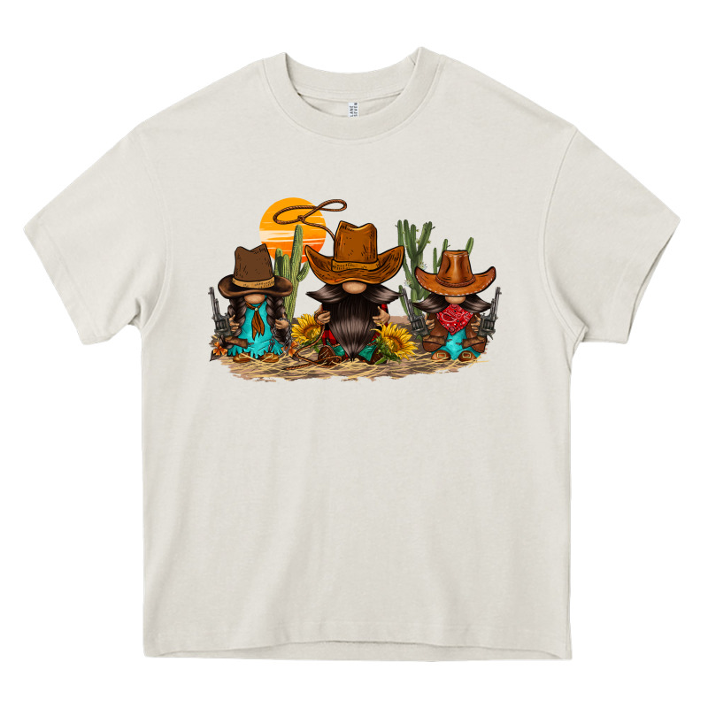 Western Gnomies Heavy Core Tee by FaDigitalArtStudio | Teevron