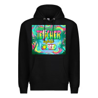 Black teacher mode off Premium Hoodie - TumblerDesignByShophia