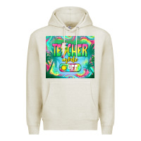 Oatmeal Heather teacher mode off Premium Hoodie - TumblerDesignByShophia