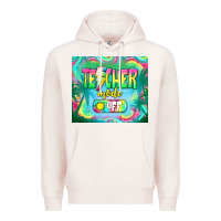 Pale Pink teacher mode off Premium Hoodie - TumblerDesignByShophia