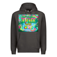Smoke teacher mode off Premium Hoodie - TumblerDesignByShophia