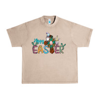French Oak cross rabbit gnomes happy easter Urban Heavy Tee - Jasminsmagicworld