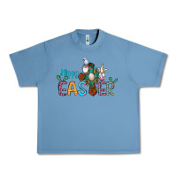 Pebble Blue cross rabbit gnomes happy easter Urban Heavy Tee - Jasminsmagicworld