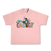Salmon cross rabbit gnomes happy easter Urban Heavy Tee - Jasminsmagicworld