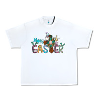 White cross rabbit gnomes happy easter Urban Heavy Tee - Jasminsmagicworld