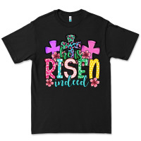Black Easter Day He is risen indeed Premium Tee - OliviaCreatesArt