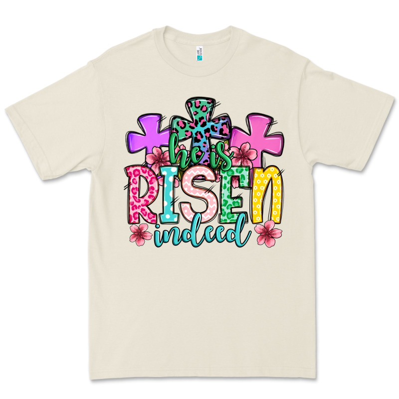Easter Day He Is Risen Indeed Premium Tee by OliviaCreatesArt | Teevron