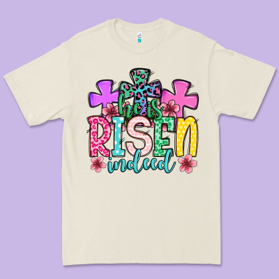 Easter Day He Is Risen Indeed Premium Tee Designed By Oliviacreatesart