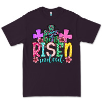 Plum Easter Day He is risen indeed Premium Tee - OliviaCreatesArt