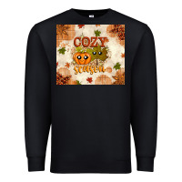 Black Fall Cozy Season Premium Sweatshirt - texasbilliewilder