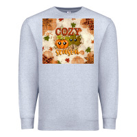 Heather Grey Fall Cozy Season Premium Sweatshirt - texasbilliewilder