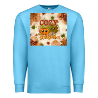 Ocean Blue Fall Cozy Season Premium Sweatshirt - texasbilliewilder