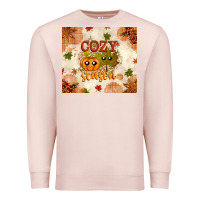 Pale Pink Fall Cozy Season Premium Sweatshirt - texasbilliewilder