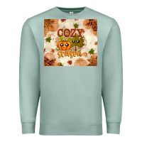 Seafoam Fall Cozy Season Premium Sweatshirt - texasbilliewilder