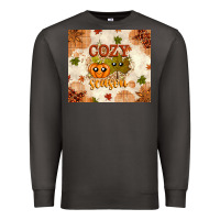 Smoke Fall Cozy Season Premium Sweatshirt - texasbilliewilder