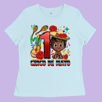 My 1st Cinco De Mayo Ladies Tee Designed By Cts Tumbler Store