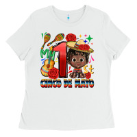 White my 1st cinco de mayo Ladies Tee - CTS Tumbler Store