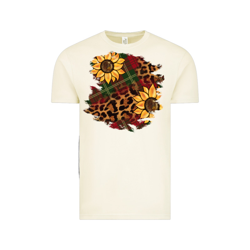 Christmas Leopard Sunflower Vintage Tee by BarkalooDesign | Teevron