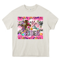 Cream He is risen 20oz tumbler Heavy Core Tee - Neo Western