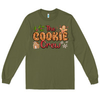 Army Green the cookie crew Long Sleeve Tee - MaliasSmallBusiness