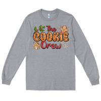 Heather Grey the cookie crew Long Sleeve Tee - MaliasSmallBusiness