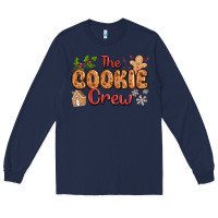 Navy the cookie crew Long Sleeve Tee - MaliasSmallBusiness