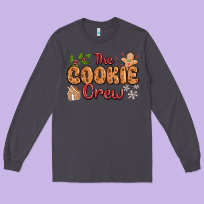 The Cookie Crew Long Sleeve Tee Designed By Maliassmallbusiness