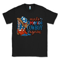 Black make america cowboy again Classic Tee - MaliasSmallBusiness