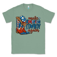 Sage make america cowboy again Classic Tee - MaliasSmallBusiness