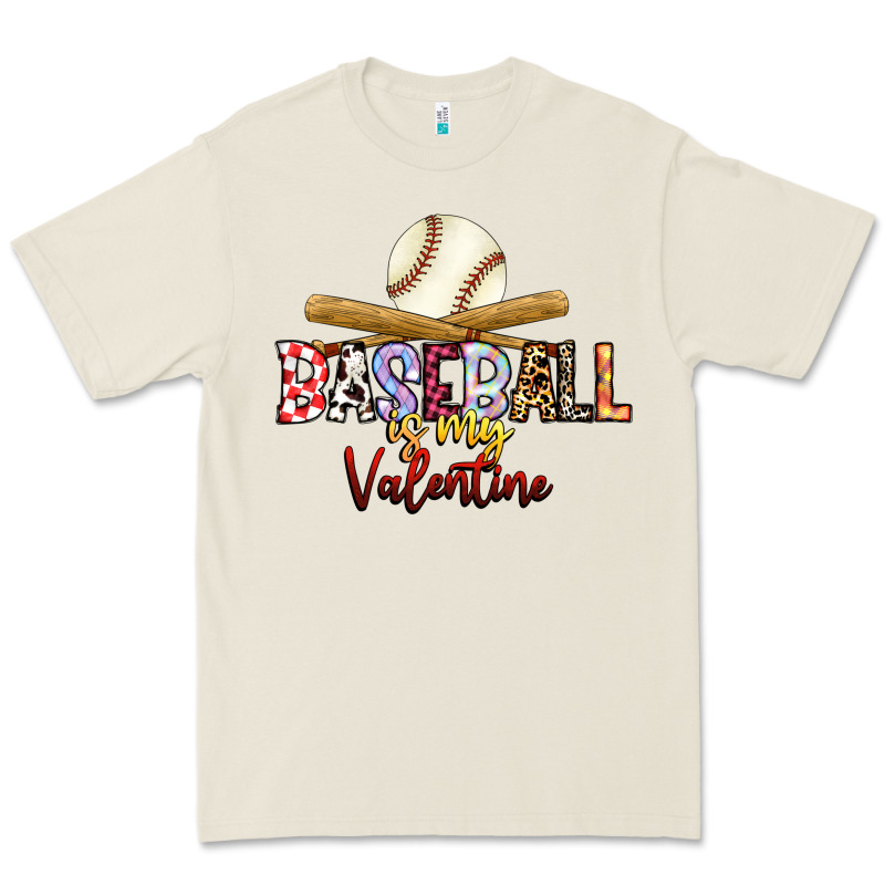 Baseball Is My Valentine Premium Tee by RacoonDesign | Teevron