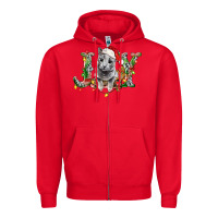 Red Russian Blue Cat Joy Zipper Hoodie - LillyAllenDesigns
