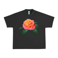 Pigment Black chicago peace rose Urban Heavy Tee - LillyAllenDesigns