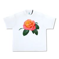 White chicago peace rose Urban Heavy Tee - LillyAllenDesigns