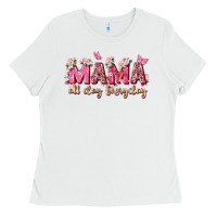 White mama all day everyday Ladies Tee - Zillion Design Studio