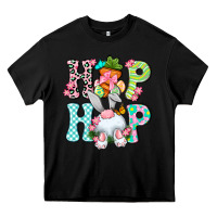 Black Hip hop Happy Easter Heavy Core Tee - Neo Western