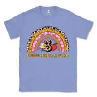 Colony Blue back to school rainbow hello third grade Classic Tee - AdoDesignShop